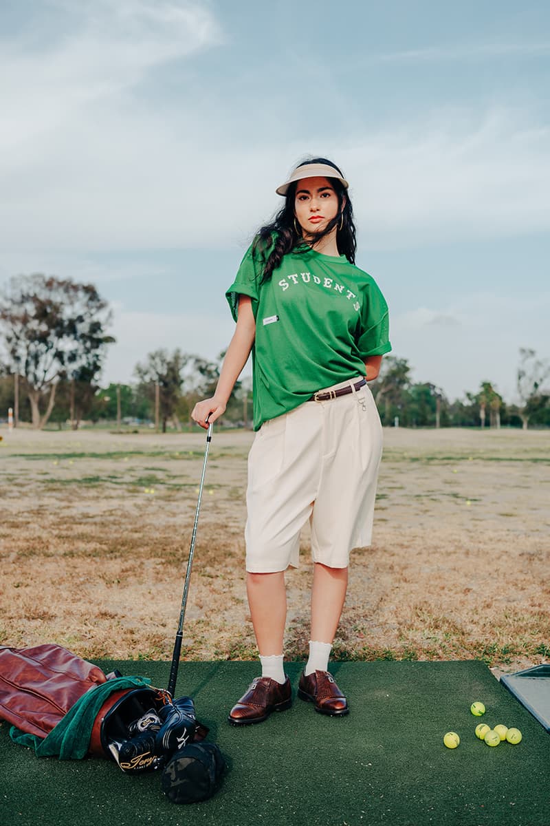 Students Golf Summer School 2025 Collection scga junior golf mesh polo jersey tee cotton hat shorts corduroy