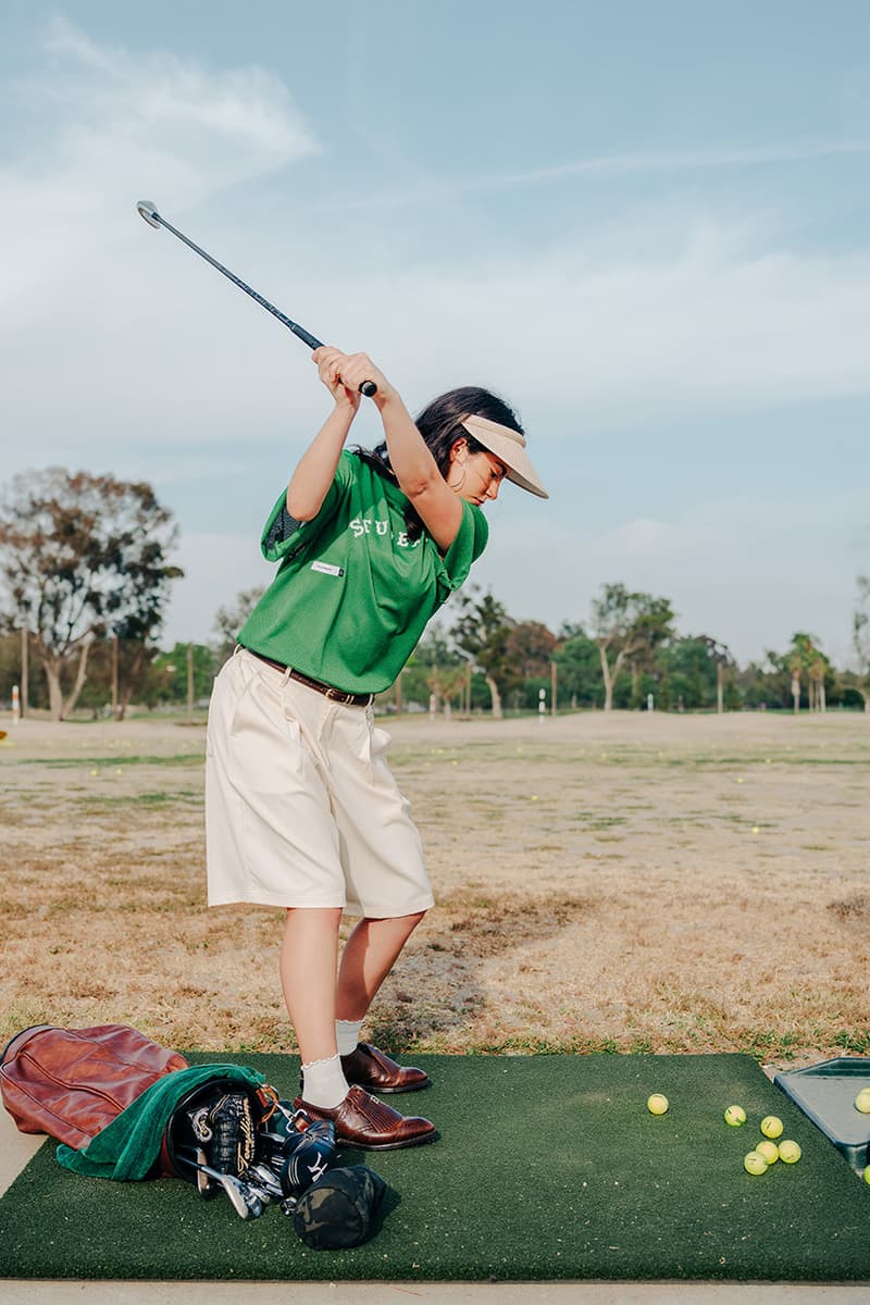 Students Golf Summer School 2025 Collection scga junior golf mesh polo jersey tee cotton hat shorts corduroy