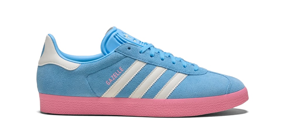 adidas gazelle silver green womens adidas Gazelle (Semi Pink Spark/Lucid Blue/Gum)