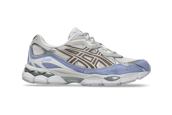 ASICS GEL-NYC “Cream/Cloud Grey” 1203A953-100 Release Info GEL technology ASICS stripes