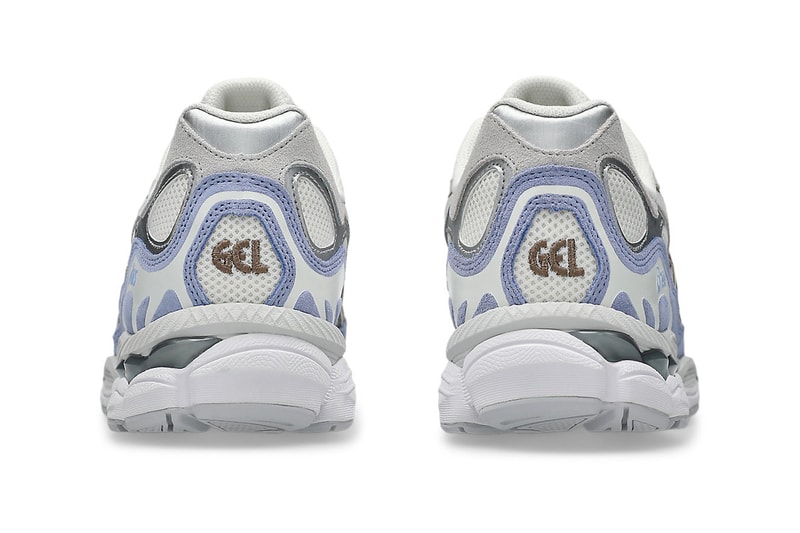 ASICS GEL-NYC “Cream/Cloud Grey” 1203A953-100 Release Info GEL technology ASICS stripes