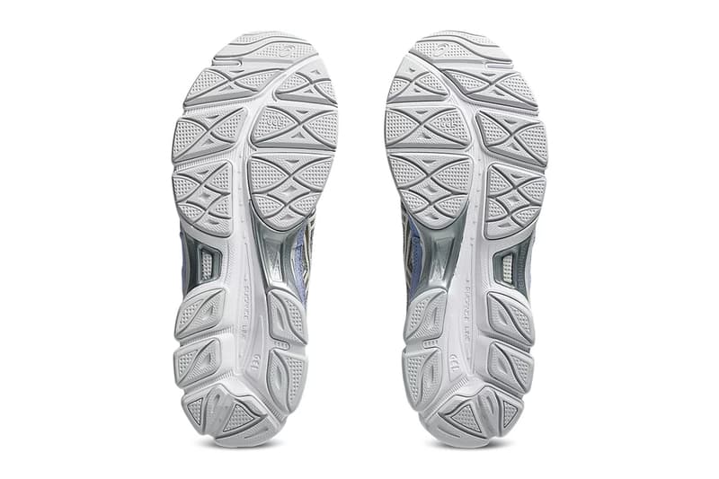 ASICS GEL-NYC “Cream/Cloud Grey” 1203A953-100 Release Info GEL technology ASICS stripes