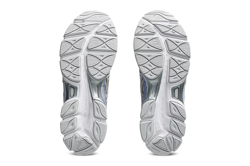 ASICS GEL-NYC “Cream/Cloud Grey” 1203A953-100 Release Info GEL technology ASICS stripes