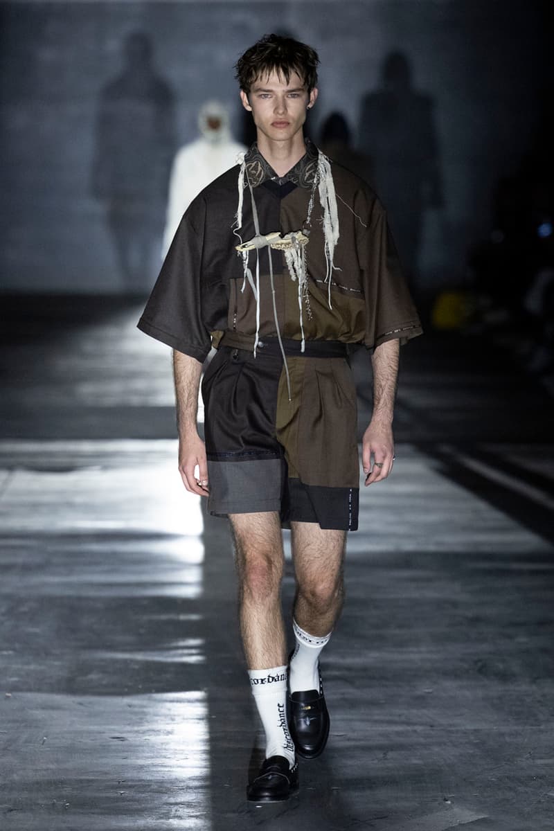 Children of the Discordance Runway Show Pitti Uomo 108 Collection Hideaki Shikama