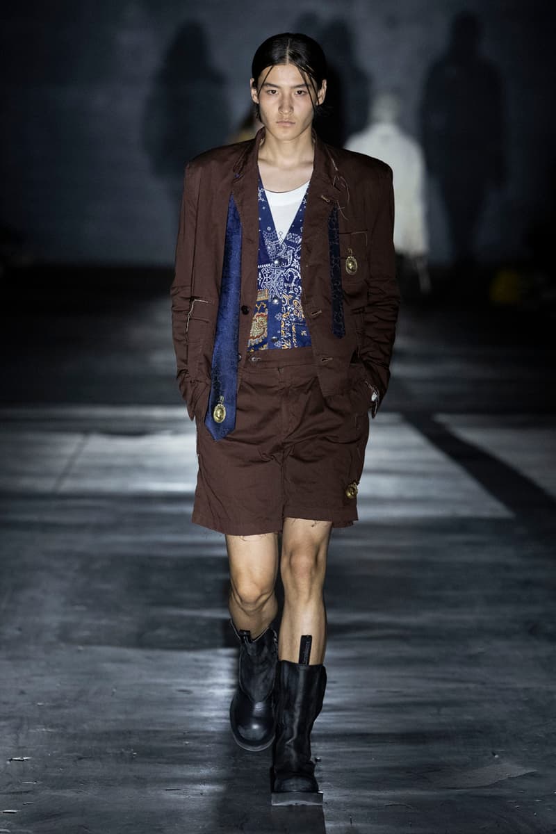 Children of the Discordance Runway Show Pitti Uomo 108 Collection Hideaki Shikama