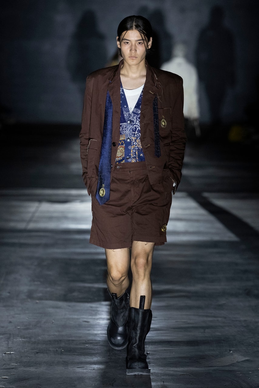 Children of the Discordance Runway Show Pitti Uomo 108 Collection Hideaki Shikama