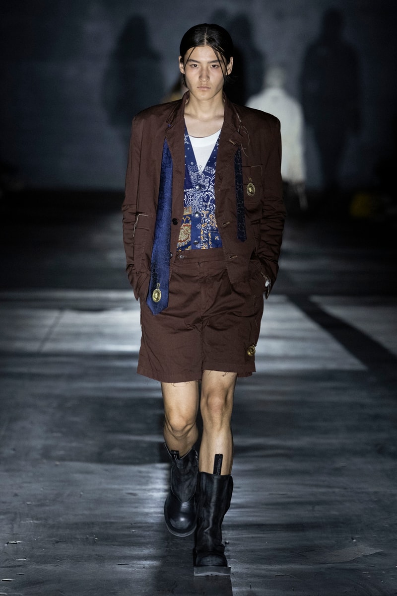 Children of the Discordance Runway Show Pitti Uomo 108 Collection Hideaki Shikama