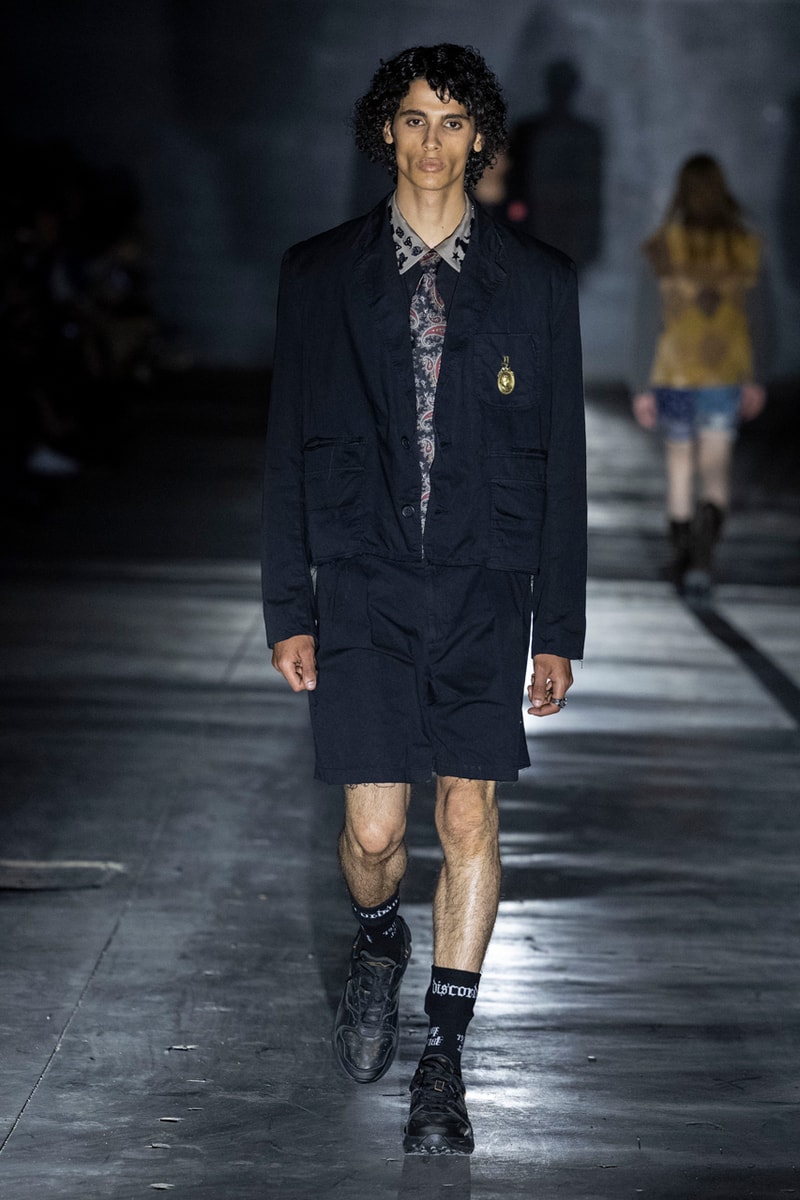 Children of the Discordance Runway Show Pitti Uomo 108 Collection Hideaki Shikama