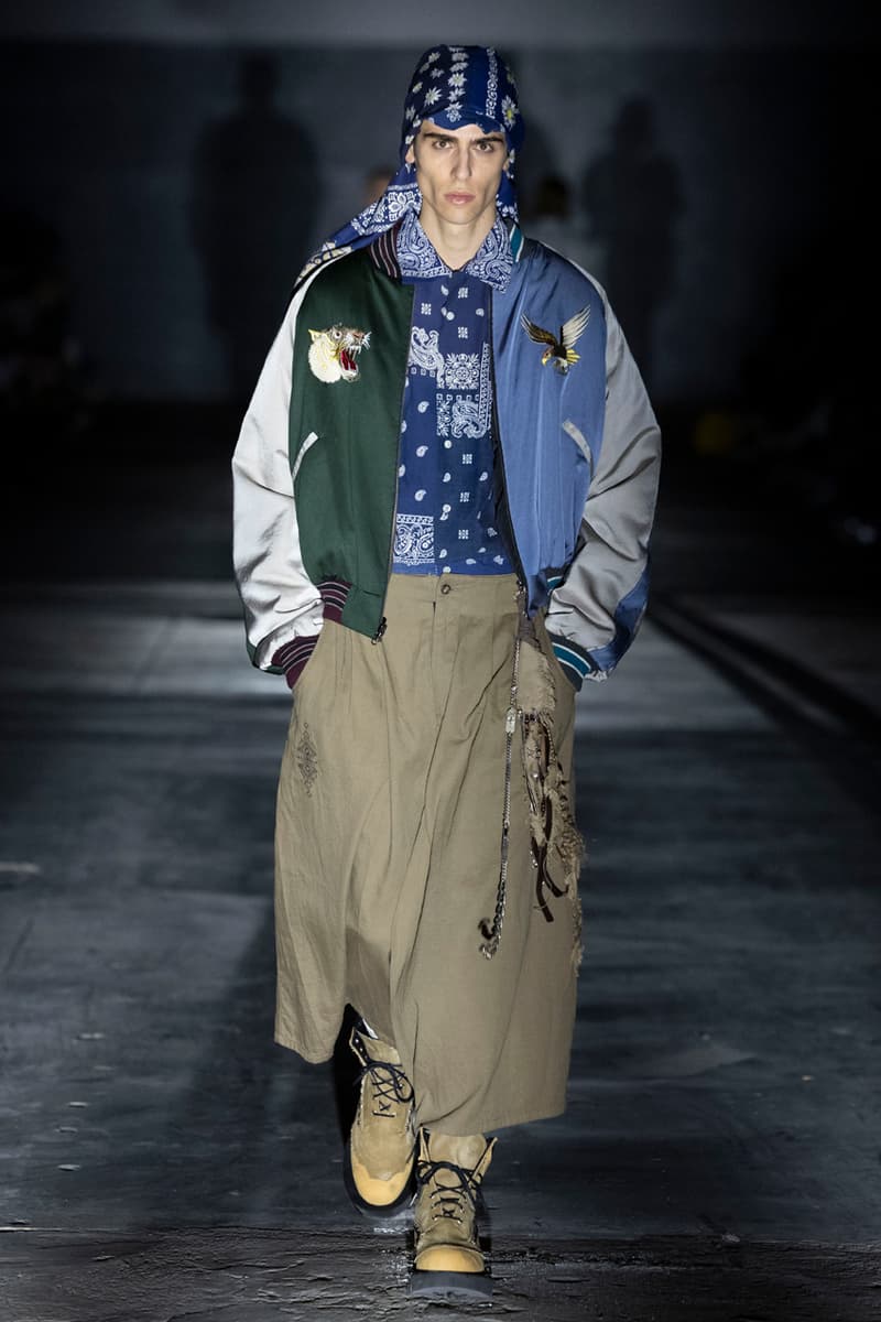 Children of the Discordance Runway Show Pitti Uomo 108 Collection Hideaki Shikama