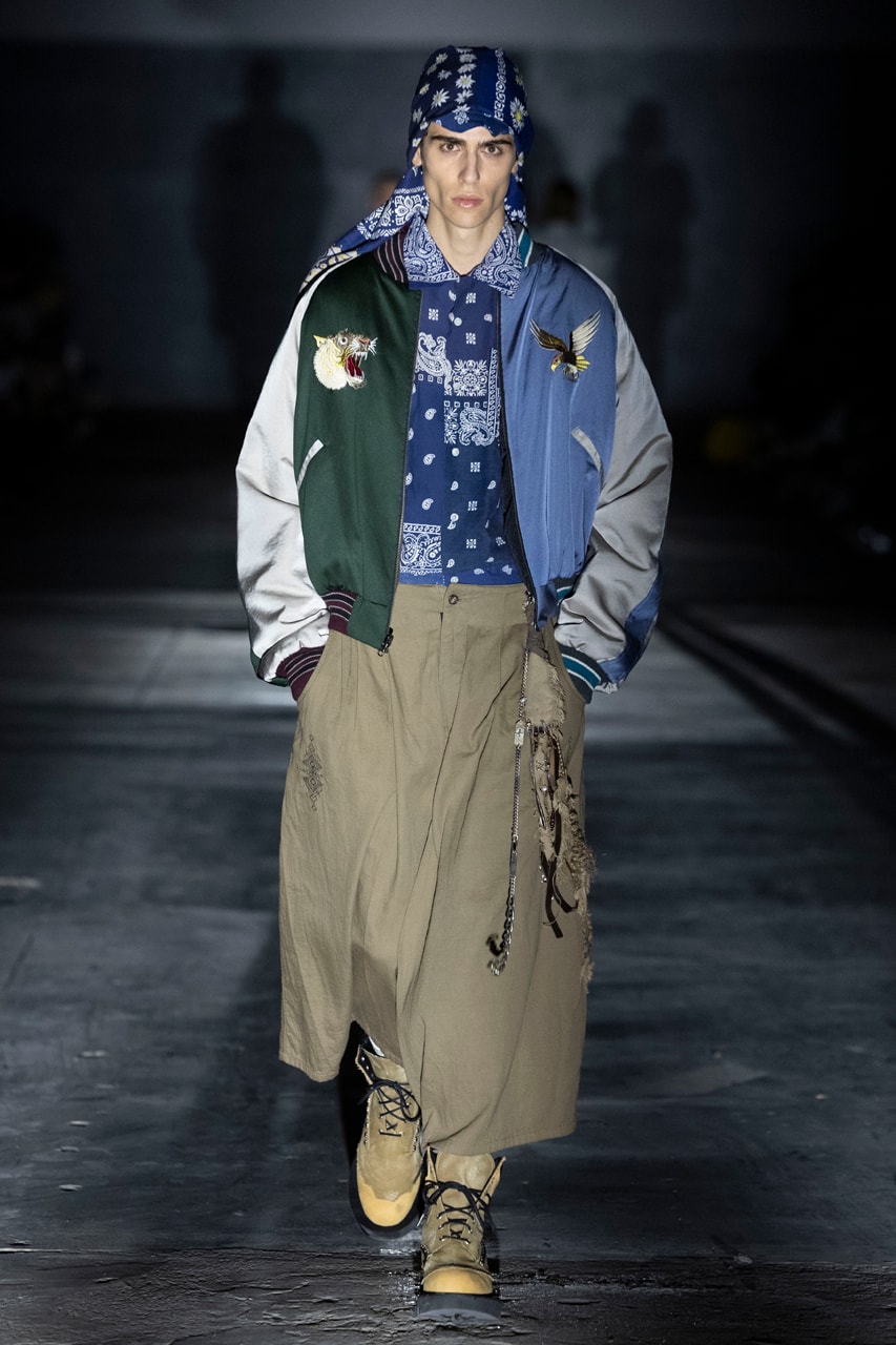 Children of the Discordance Runway Show Pitti Uomo 108 Collection Hideaki Shikama