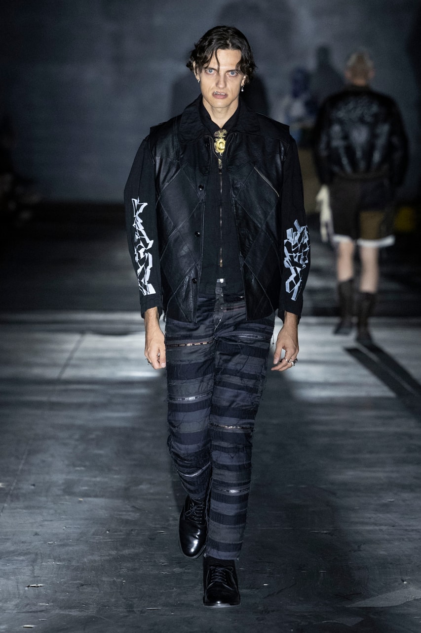 Children of the Discordance Runway Show Pitti Uomo 108 Collection Hideaki Shikama