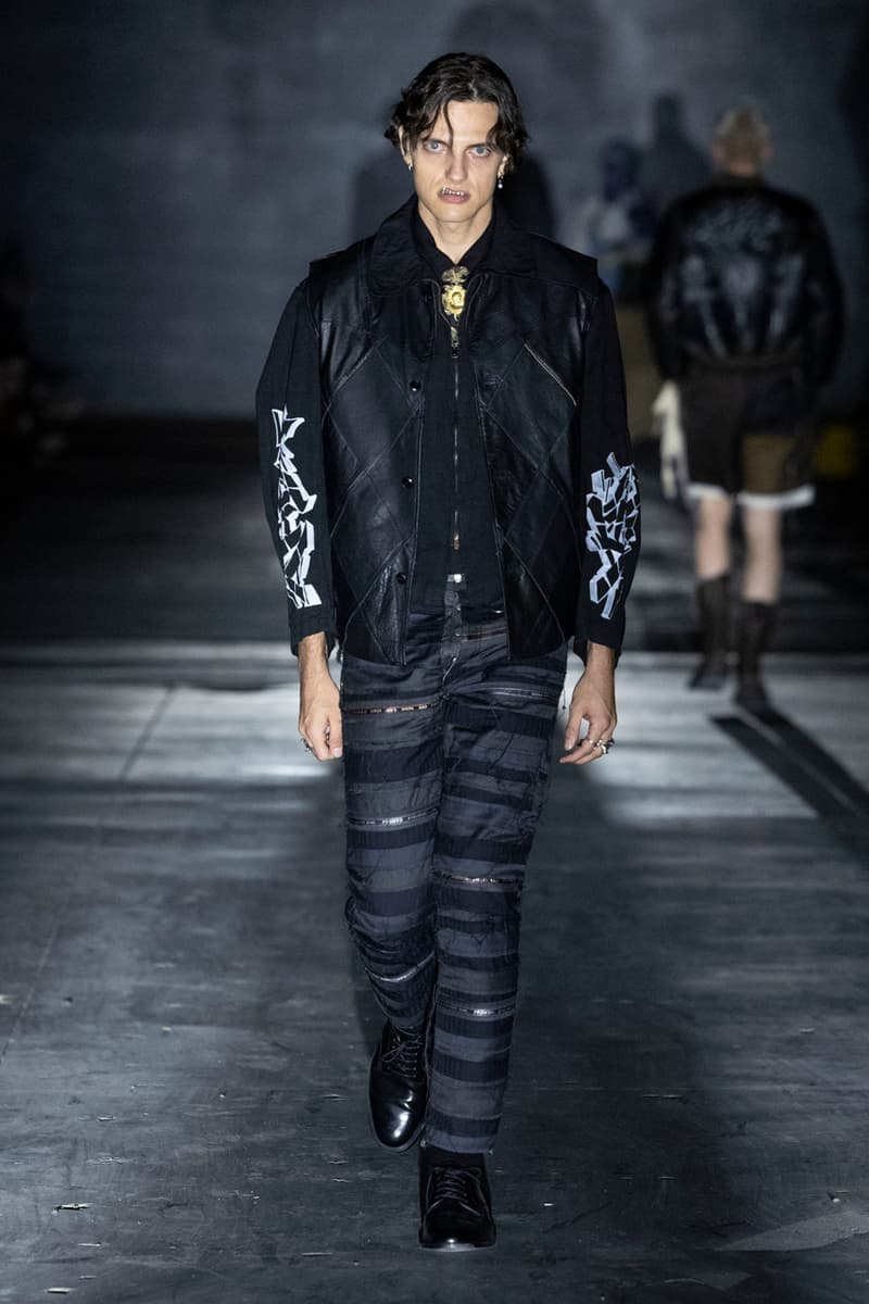 Children of the Discordance Runway Show Pitti Uomo 108 Collection Hideaki Shikama