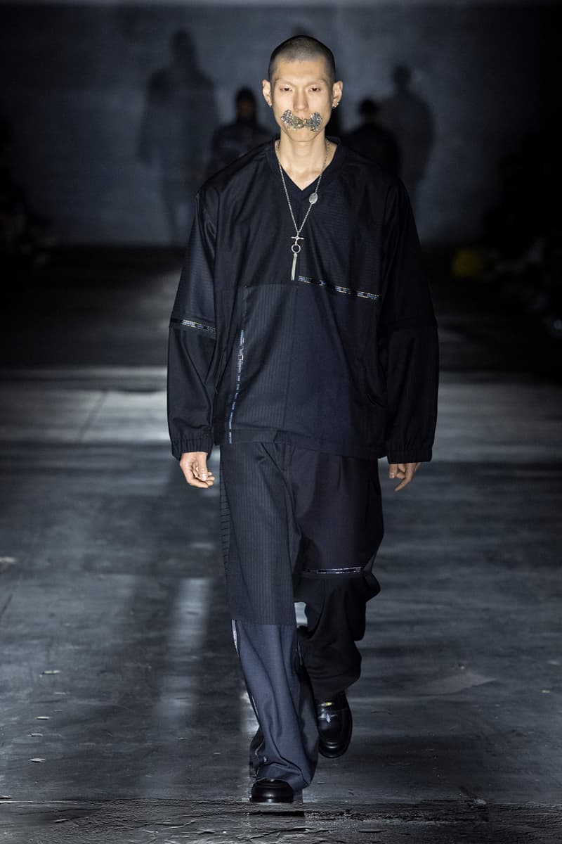 Children of the Discordance Runway Show Pitti Uomo 108 Collection Hideaki Shikama