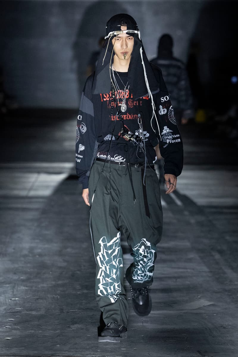 Children of the Discordance Runway Show Pitti Uomo 108 Collection Hideaki Shikama