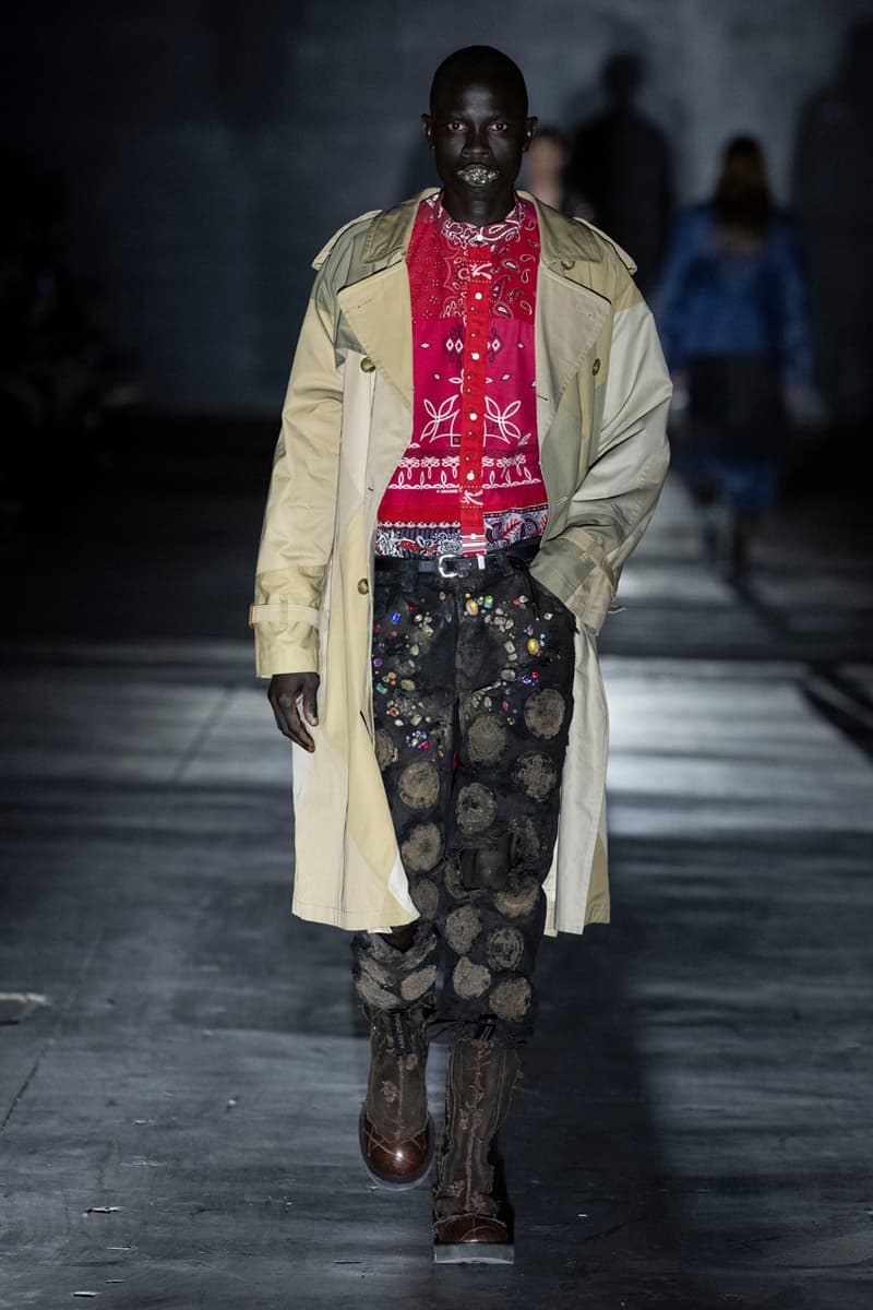 Children of the Discordance Runway Show Pitti Uomo 108 Collection Hideaki Shikama