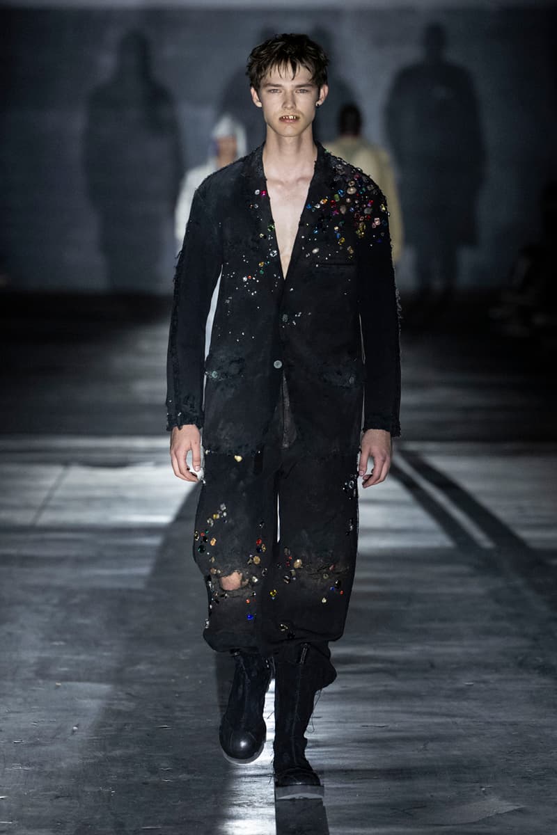 Children of the Discordance Runway Show Pitti Uomo 108 Collection Hideaki Shikama