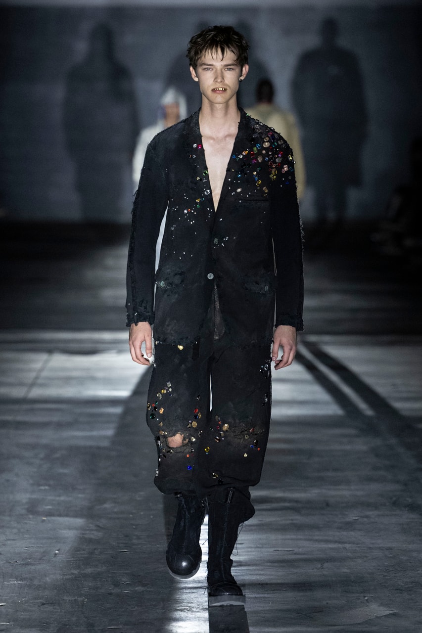Children of the Discordance Runway Show Pitti Uomo 108 Collection Hideaki Shikama