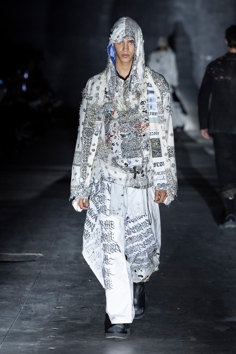 Children of the Discordance Runway Show Pitti Uomo 108 Collection Hideaki Shikama