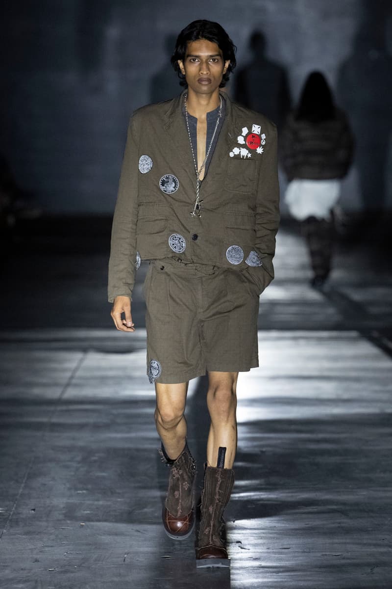 Children of the Discordance Runway Show Pitti Uomo 108 Collection Hideaki Shikama
