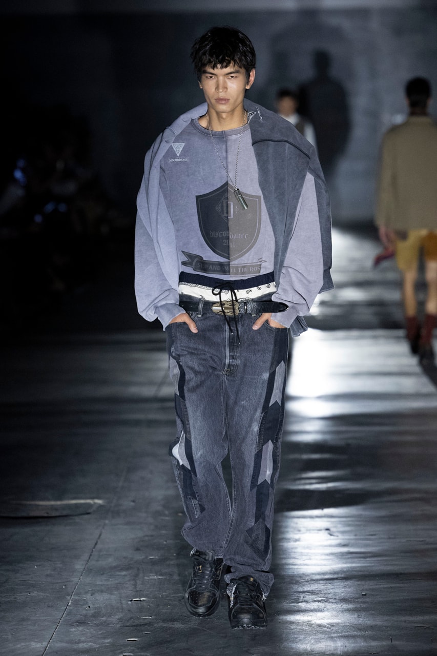 Children of the Discordance Runway Show Pitti Uomo 108 Collection Hideaki Shikama