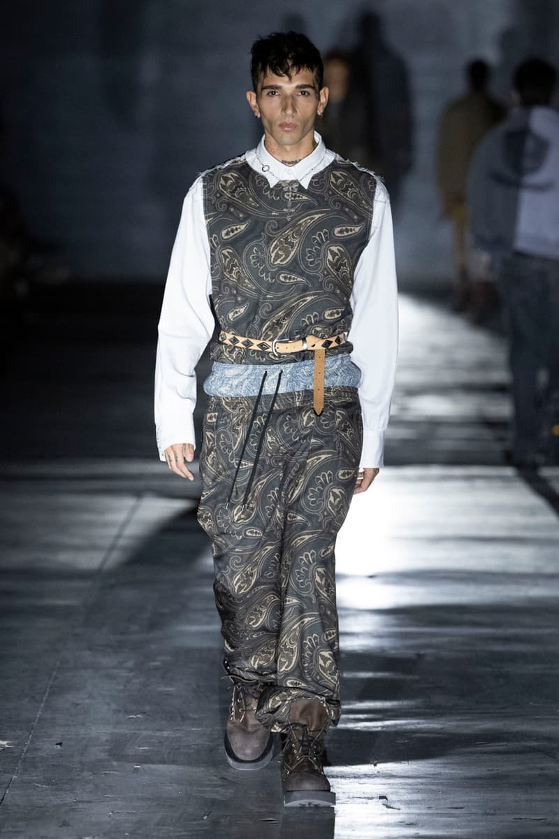 Children of the Discordance Runway Show Pitti Uomo 108 Collection Hideaki Shikama