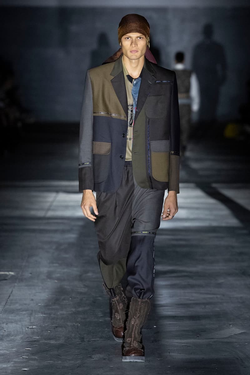 Children of the Discordance Runway Show Pitti Uomo 108 Collection Hideaki Shikama