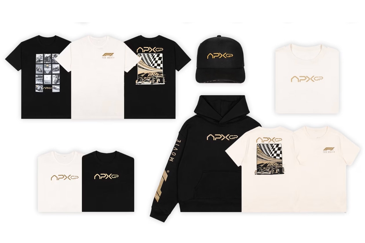 Where to buy F1 Movie APX GP Team Merch Collection