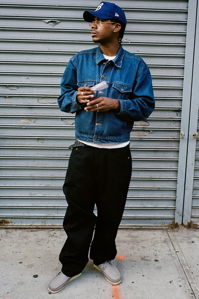 Supreme x Clarks Originals Spring 2025 Collaboration Release Info Collection three colorways natural crepe leather upper lining shoes slip ons wallabees