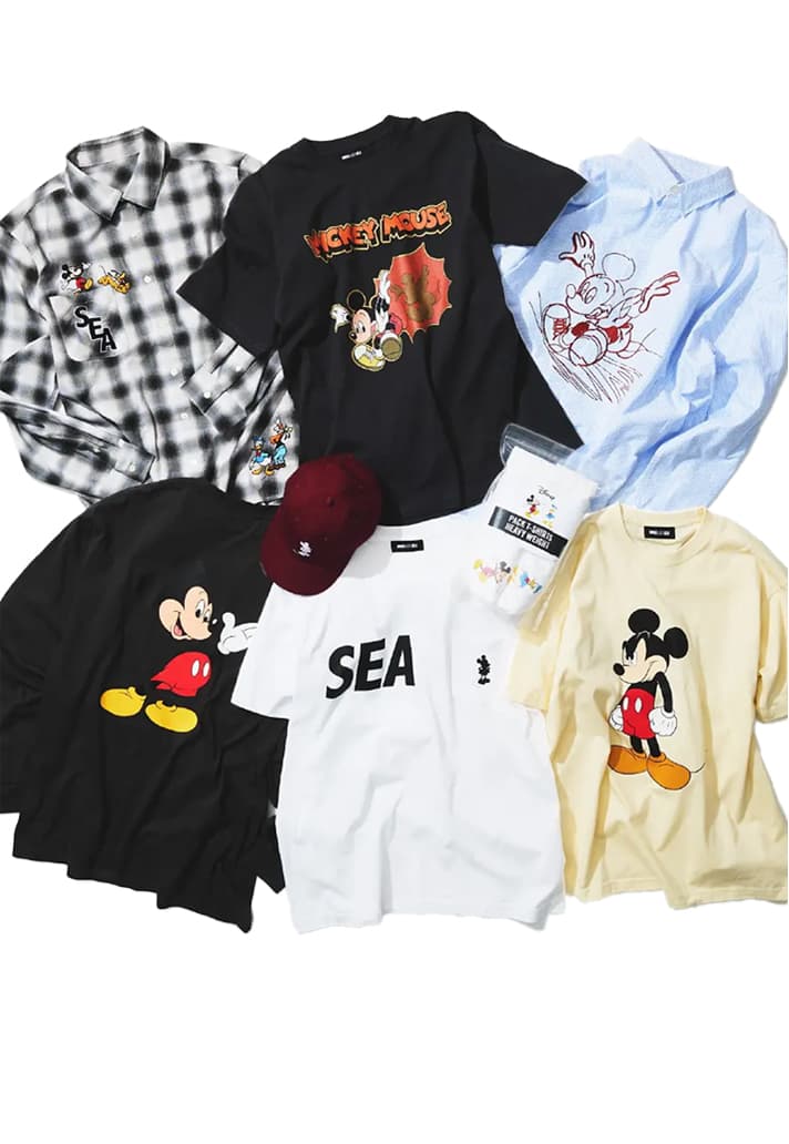 Wind and Sea x Disney 2025 collaboration ss 2nd release info