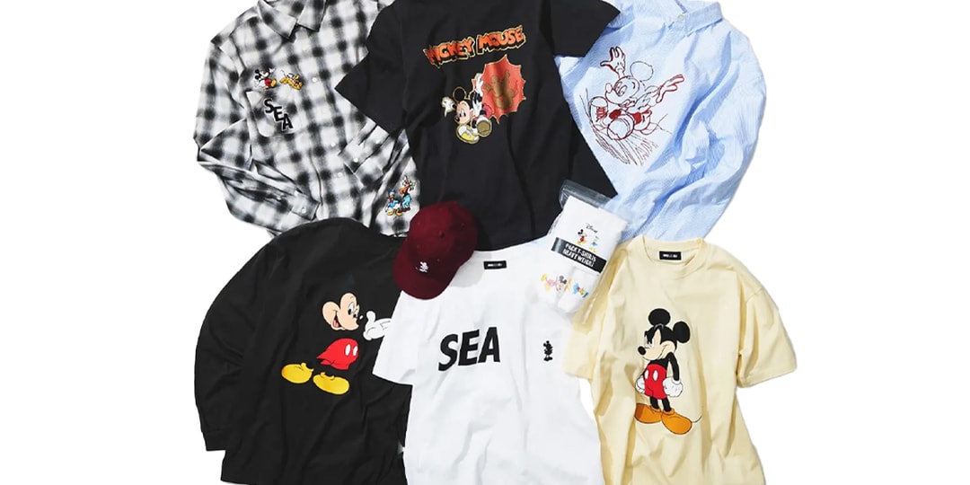 WIND AND SEA Reimagines Disney Icons in Bold New Capsule