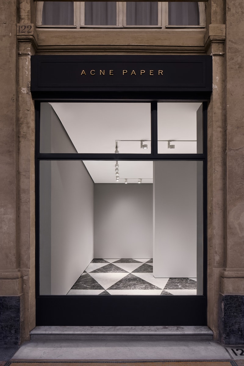 Acne Opens Its First Permanent Gallery Space in Paris palais royal