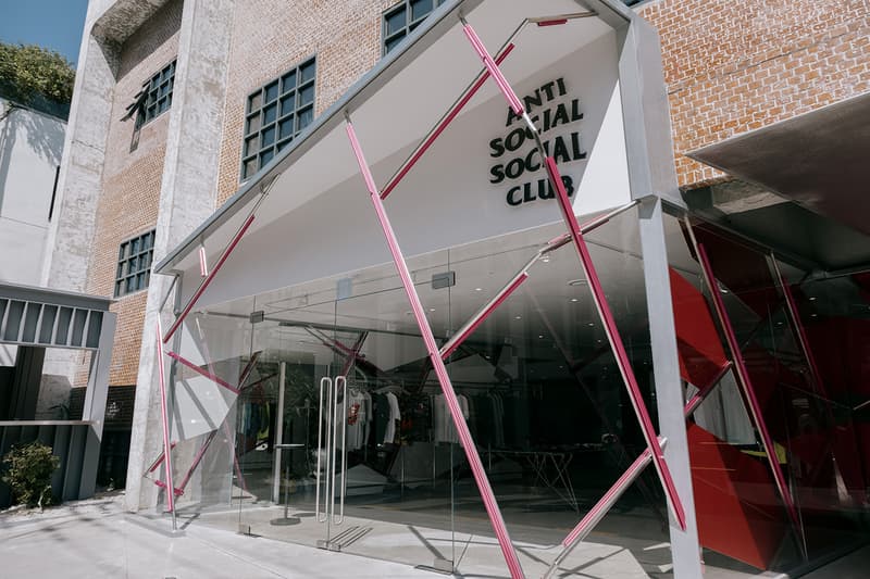 Anti Social Social Club First Store Opening Seoul South Korea Dosan Chapter Dosan” collection Weird Archive exhibition Ian Coates