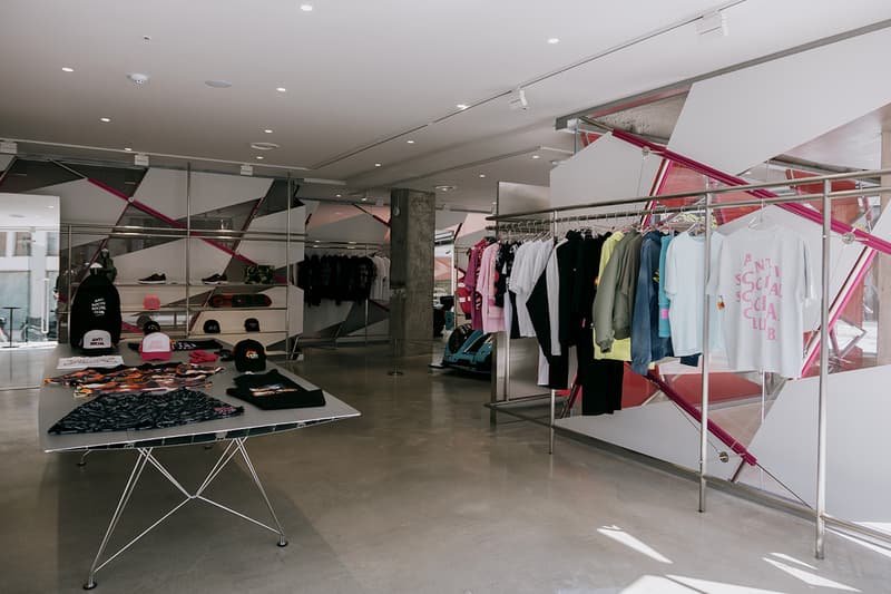 Anti Social Social Club First Store Opening Seoul South Korea Dosan Chapter Dosan” collection Weird Archive exhibition Ian Coates