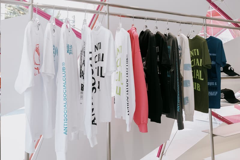 Anti Social Social Club First Store Opening Seoul South Korea Dosan Chapter Dosan” collection Weird Archive exhibition Ian Coates