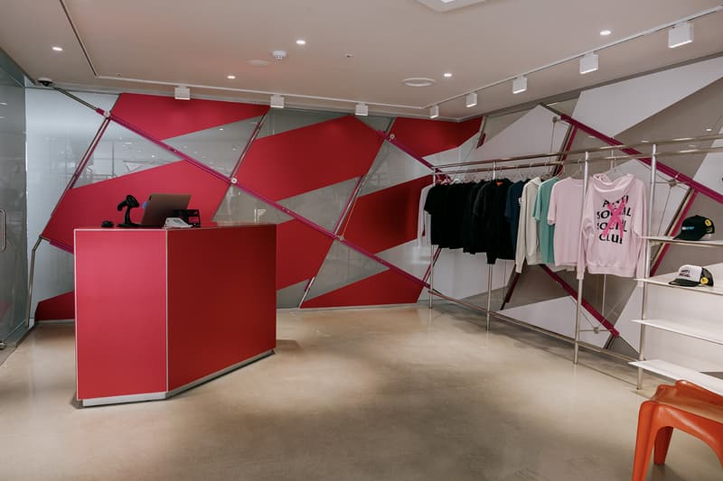 Anti Social Social Club First Store Opening Seoul South Korea Dosan Chapter Dosan” collection Weird Archive exhibition Ian Coates