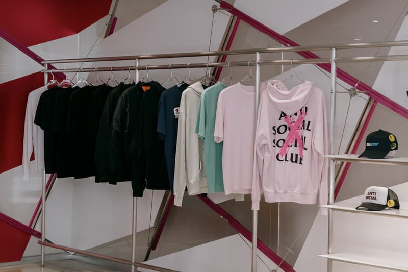 Anti Social Social Club First Store Opening Seoul South Korea Dosan Chapter Dosan” collection Weird Archive exhibition Ian Coates