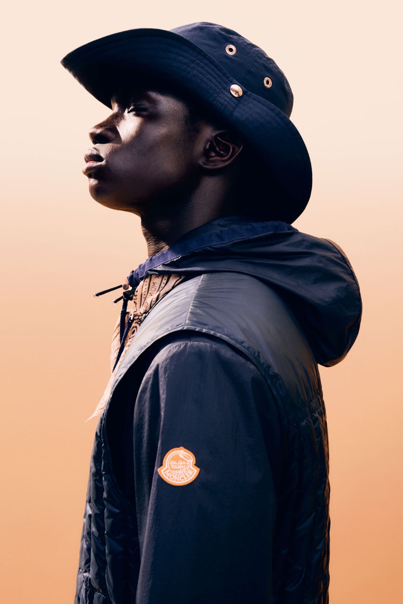 Donald Glover Designs Gilga Farm x Moncler Collaborative Collection release info drop collab lookbook childish gambino orange california 