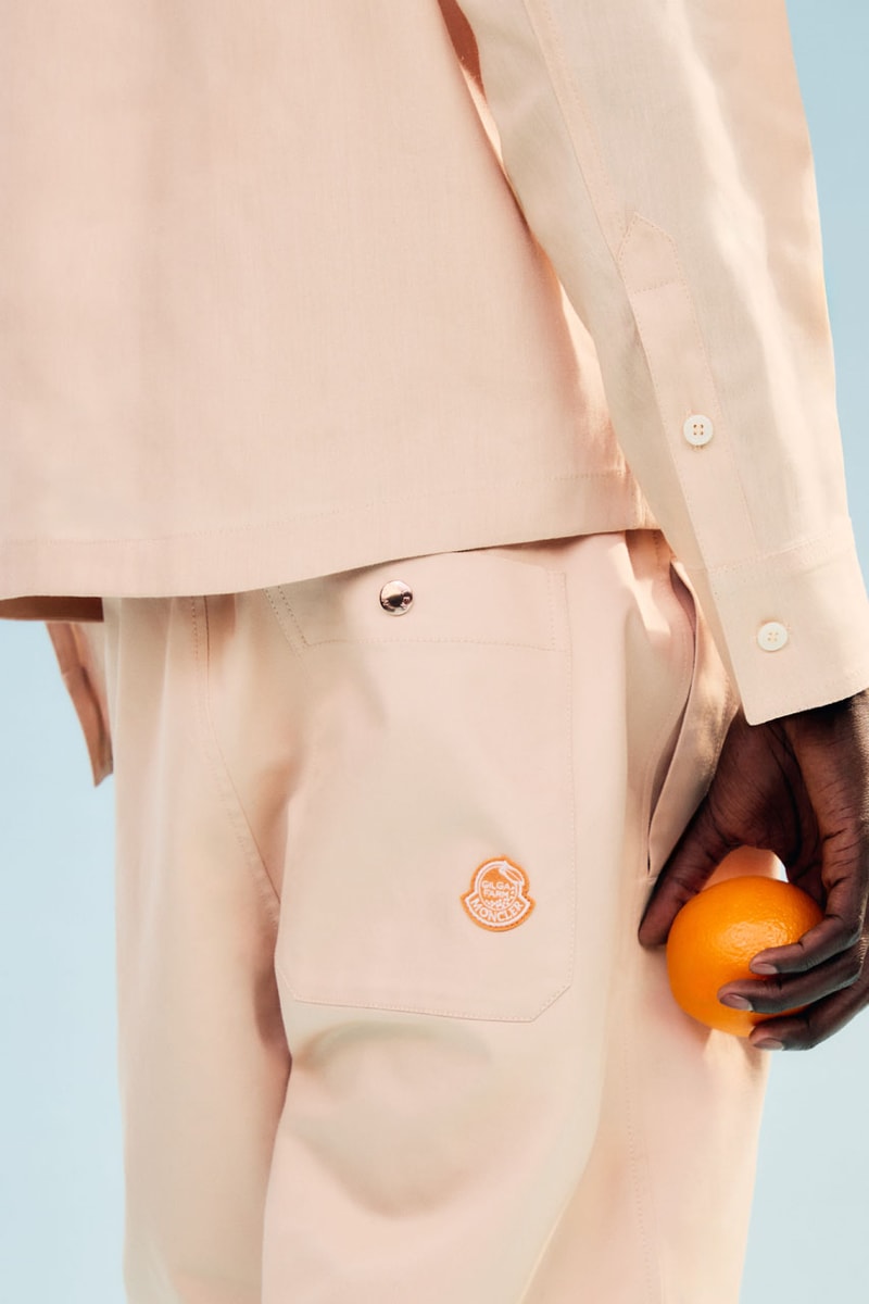 Donald Glover Designs Gilga Farm x Moncler Collaborative Collection release info drop collab lookbook childish gambino orange california 