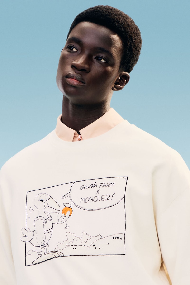 Donald Glover Designs Gilga Farm x Moncler Collaborative Collection release info drop collab lookbook childish gambino orange california 