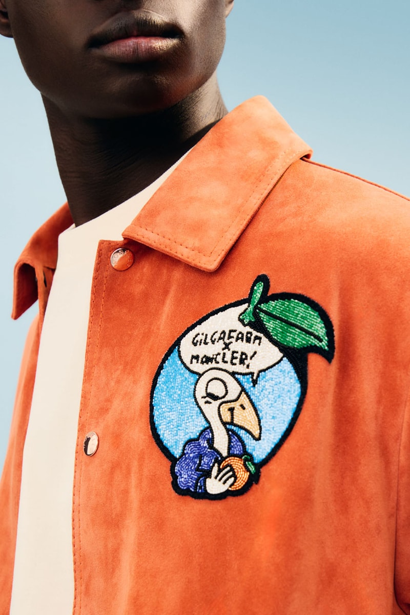 Donald Glover Designs Gilga Farm x Moncler Collaborative Collection release info drop collab lookbook childish gambino orange california 
