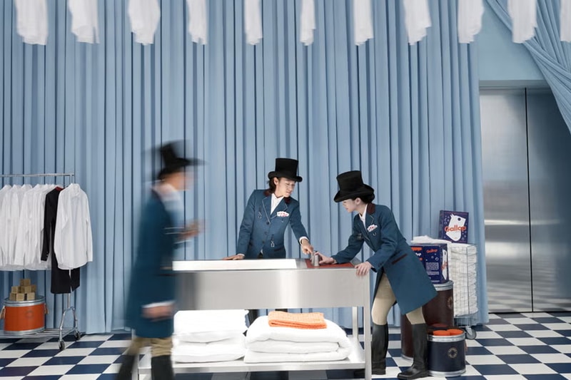 Mystery Of The Grooms Hermes immersive installation New York Pier 36