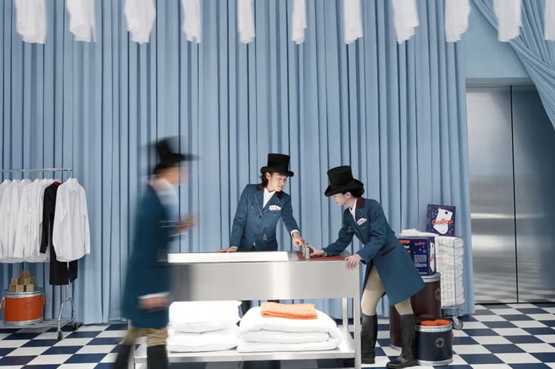 Mystery Of The Grooms Hermes immersive installation New York Pier 36