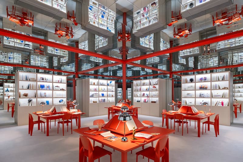 Mystery Of The Grooms Hermes immersive installation New York Pier 36