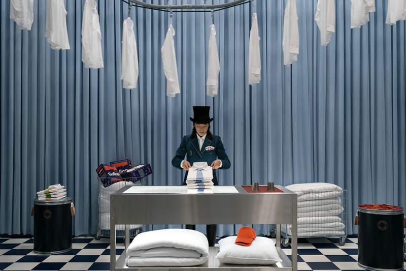 Mystery Of The Grooms Hermes immersive installation New York Pier 36