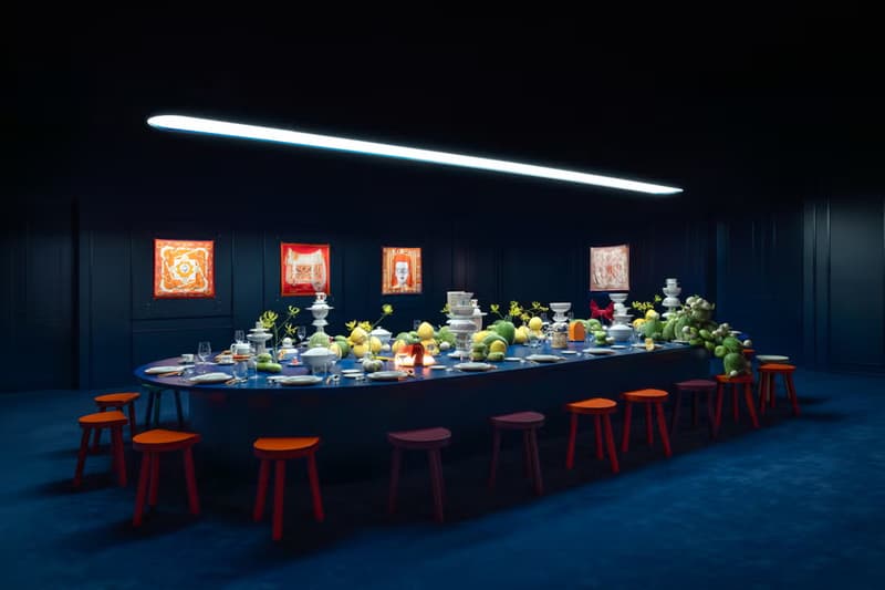 Mystery Of The Grooms Hermes immersive installation New York Pier 36