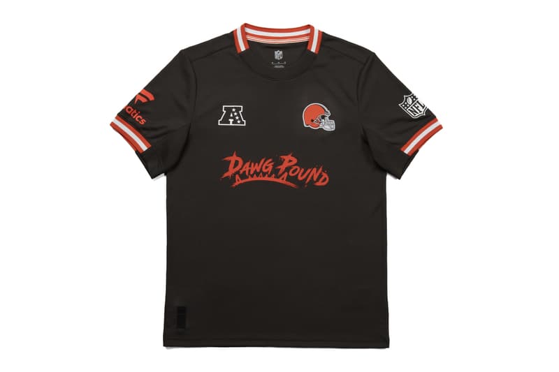 NFL and Fanatics Unveil Football x Football Collection Buffalo Bills · Miami Dolphins · New England Patriots · New York Jets · Baltimore Ravens · Cincinnati Bengals · Cleveland Browns · Pittsburgh Steelers Arizona Cardinals · Atlanta Falcons · Carolina Panthers · Chicago Bears · Dallas Cowboys · Detroit Lions · Green Bay Packers · Los Angeles Rams
