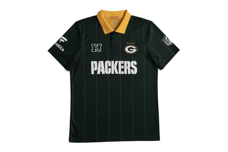 NFL and Fanatics Unveil Football x Football Collection Buffalo Bills · Miami Dolphins · New England Patriots · New York Jets · Baltimore Ravens · Cincinnati Bengals · Cleveland Browns · Pittsburgh Steelers Arizona Cardinals · Atlanta Falcons · Carolina Panthers · Chicago Bears · Dallas Cowboys · Detroit Lions · Green Bay Packers · Los Angeles Rams