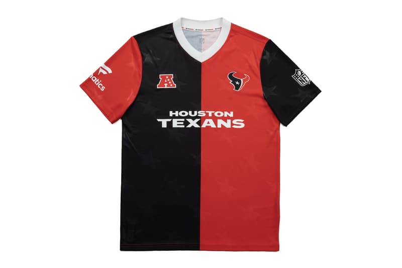 NFL and Fanatics Unveil Football x Football Collection Buffalo Bills · Miami Dolphins · New England Patriots · New York Jets · Baltimore Ravens · Cincinnati Bengals · Cleveland Browns · Pittsburgh Steelers Arizona Cardinals · Atlanta Falcons · Carolina Panthers · Chicago Bears · Dallas Cowboys · Detroit Lions · Green Bay Packers · Los Angeles Rams