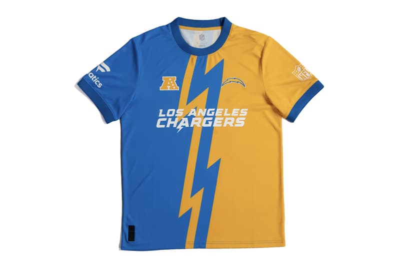 NFL and Fanatics Unveil Football x Football Collection Buffalo Bills · Miami Dolphins · New England Patriots · New York Jets · Baltimore Ravens · Cincinnati Bengals · Cleveland Browns · Pittsburgh Steelers Arizona Cardinals · Atlanta Falcons · Carolina Panthers · Chicago Bears · Dallas Cowboys · Detroit Lions · Green Bay Packers · Los Angeles Rams