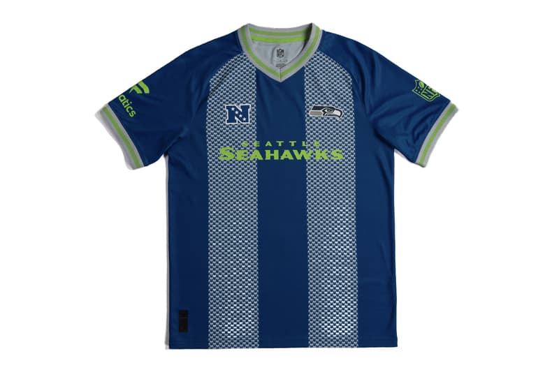 NFL and Fanatics Unveil Football x Football Collection Buffalo Bills · Miami Dolphins · New England Patriots · New York Jets · Baltimore Ravens · Cincinnati Bengals · Cleveland Browns · Pittsburgh Steelers Arizona Cardinals · Atlanta Falcons · Carolina Panthers · Chicago Bears · Dallas Cowboys · Detroit Lions · Green Bay Packers · Los Angeles Rams